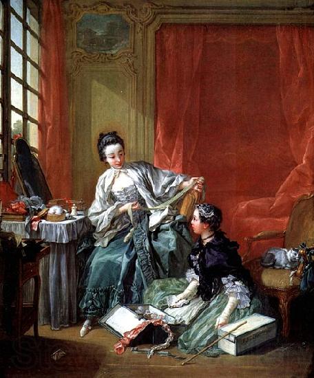 Francois Boucher The Modiste